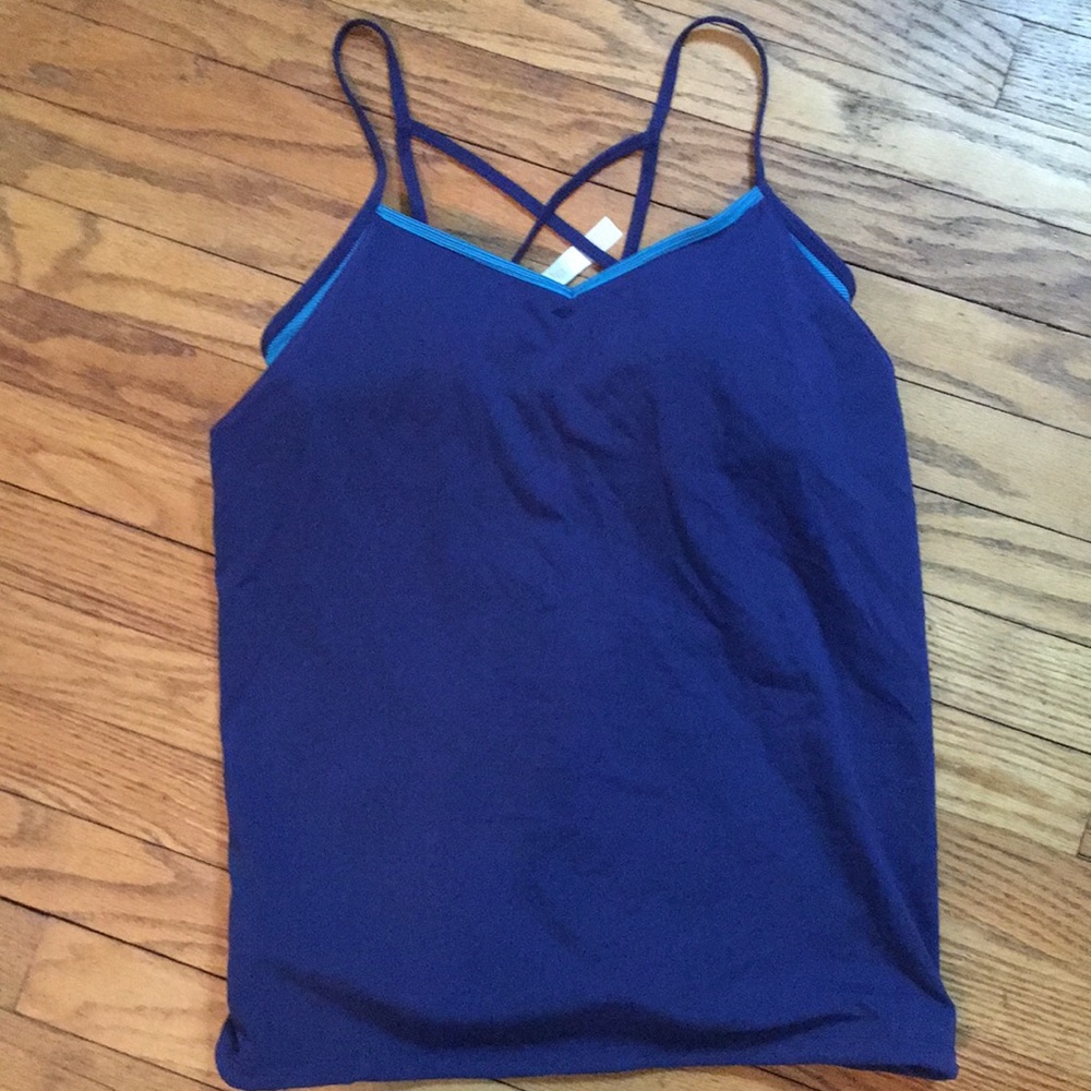 Lucy athletic top with built in bra